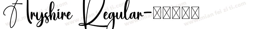 Aryshire Regular字体转换